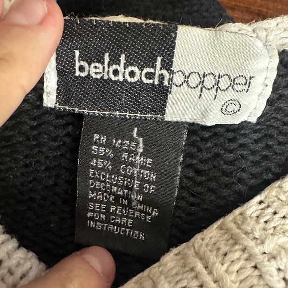 Vintage Christmas Teddy Bear Nutcracker Holiday Chunky Grannycore Sweater Sz L - Picture 8 of 8